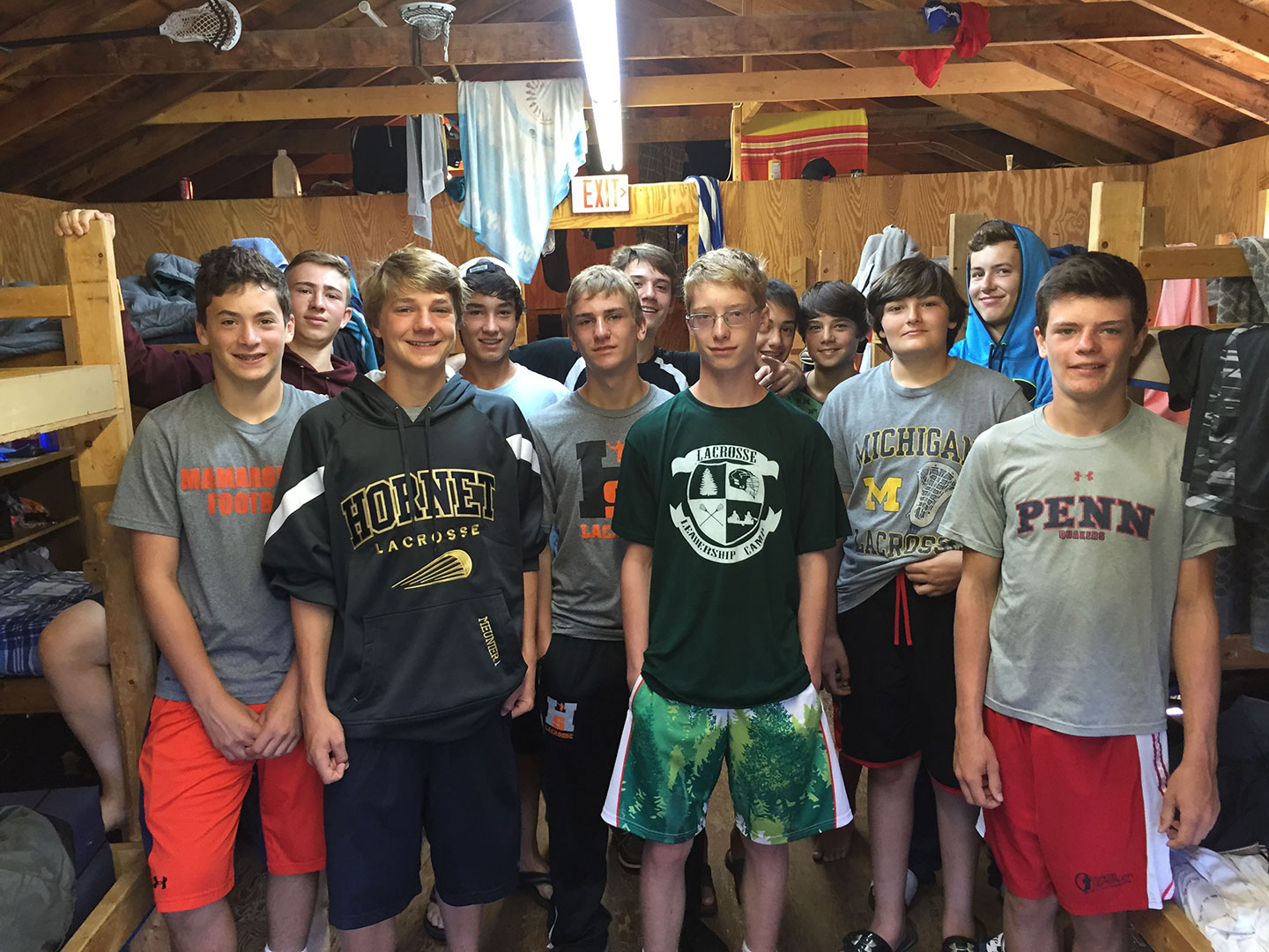 teamwork Overnight Boys Sports Camp Dorms