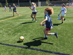 Girls Soccer Camp Scrimmage